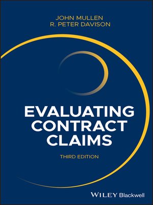 cover image of Evaluating Contract Claims